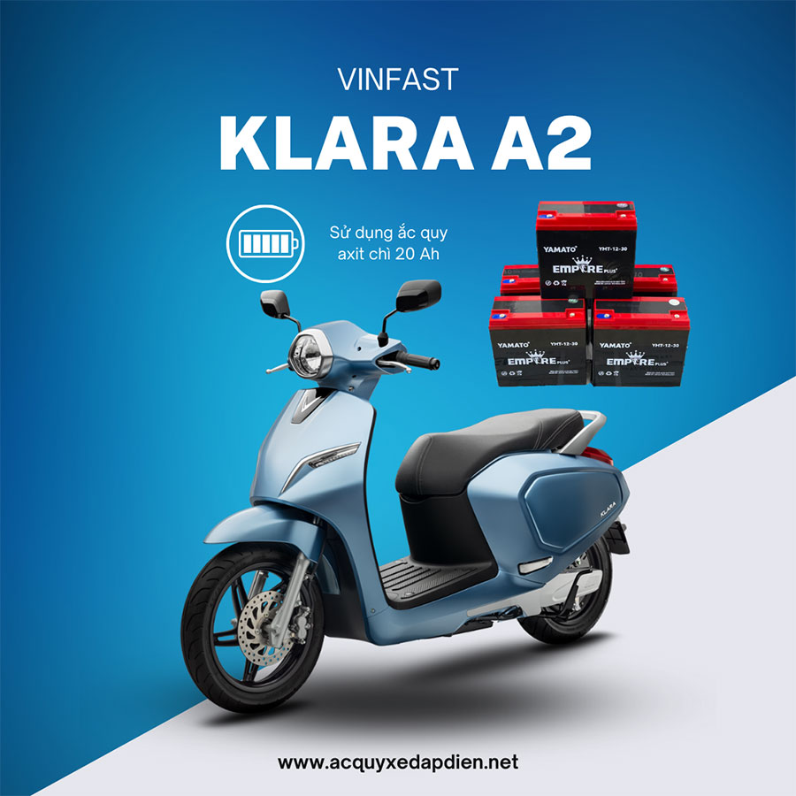 Ắc quy xe máy điện Vinfast Klara A2